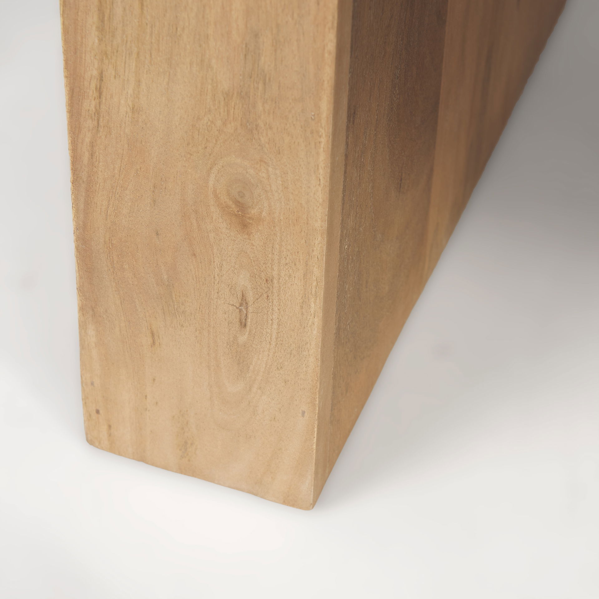 Athelia Light Wood Accent Table, Side & End Table by Mercana, 23" length x 22" width x 22.5" height View 10