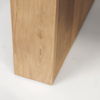 Athelia Light Wood Accent Table, Side & End Table by Mercana, 23" length x 22" width x 22.5" height thumbnail 10