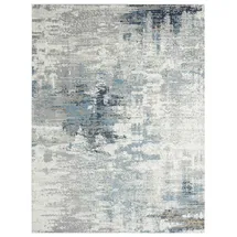 Online Designer Bedroom C Abstract Area Rug in Grey