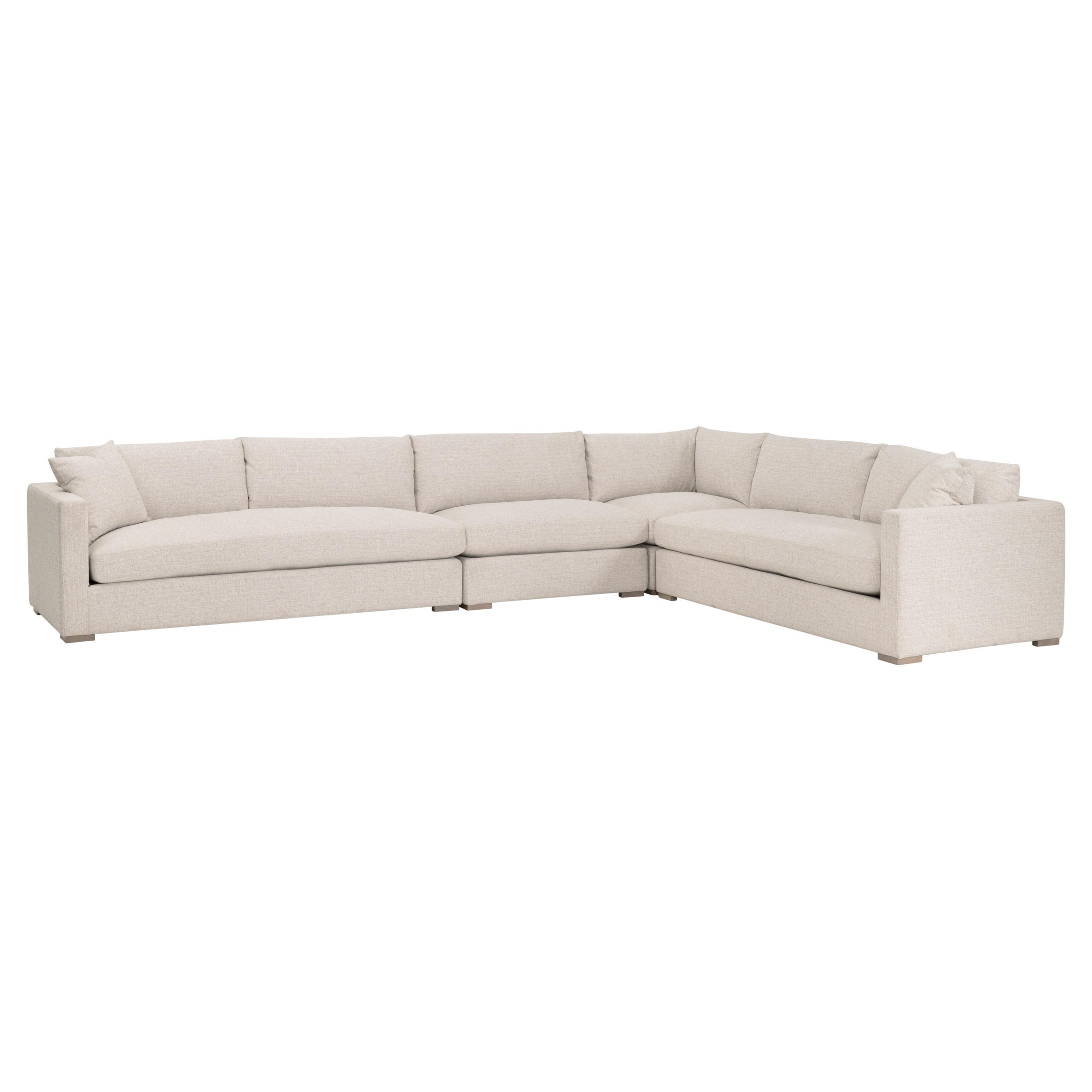 Newport Outdoor Modular 1-Seat Armless Chair large image 