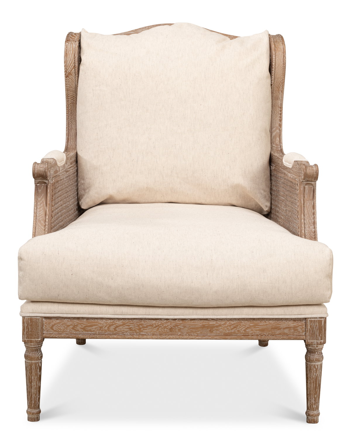 Ava Chair, by Sarreid, 2'11" length x 2'5" width x 3'2" height View 2