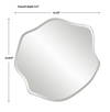 Curiosity Organic Mirror, by Uttermost, 31.25" width x 31.62" height x 0.5" depth thumbnail 3