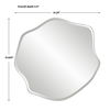 Curiosity Organic Mirror, by Uttermost, 31.25" width x 31.62" height x 0.5" depth thumbnail 3