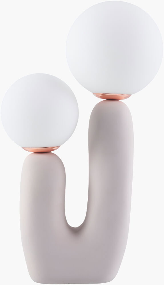 Sedeum Accent Table Lamp, by Surya, 6" width x 17" height