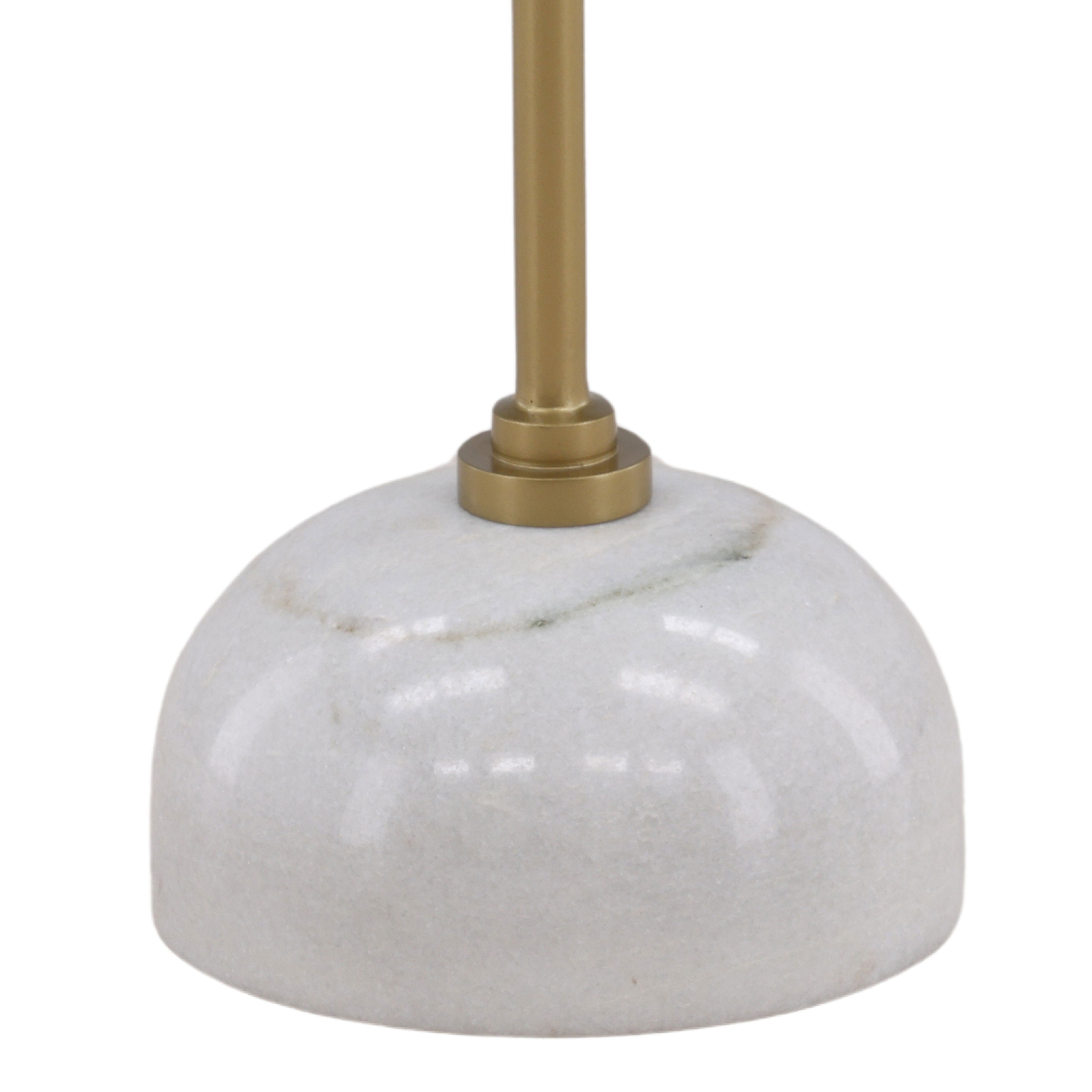 Rune Side Table Beige, Side & End Table by Dovetail, 15" width x 22" height x 15" depth View 3