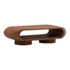 Ronin Coffee Table Brown, by Dovetail, 58" width x 15.5" height x 28" depth thumbnail 1