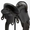 Colt III 8L x 9W Black Equestrian-Inspired English Horse Saddle, Decorative Object by Mercana, 7.87" length x 9.06" width x 16.93" height thumbnail 5