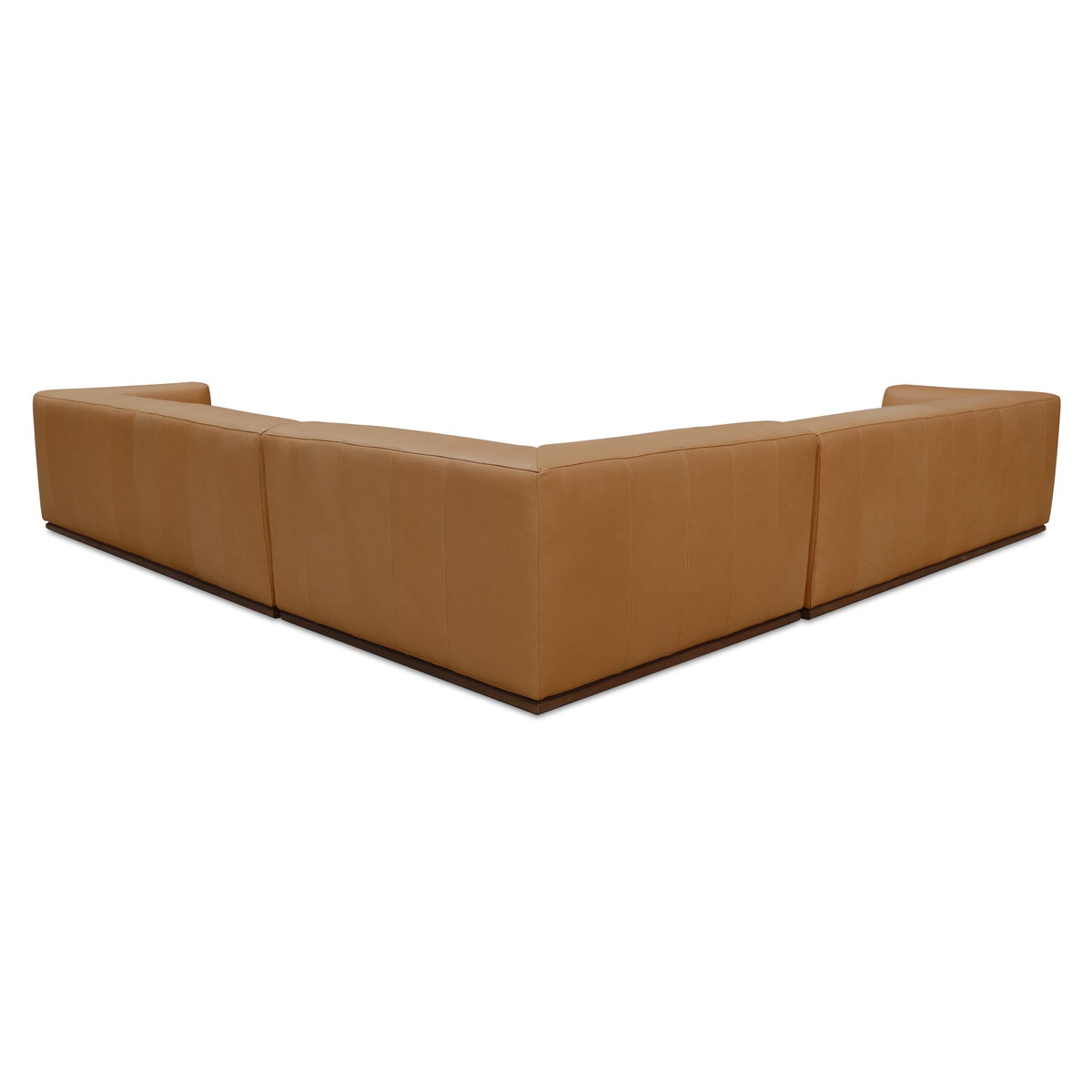 Clove L-shaped Sectional Tan, Sectional Sofa by Moe's Home, 127.2" width x 26.5" height x 127.2" depth View 3