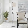 Spruce Rustic Floor Lamp, by Uttermost, 1'6" width x 5'8.5" height x 1'6" depth thumbnail 2