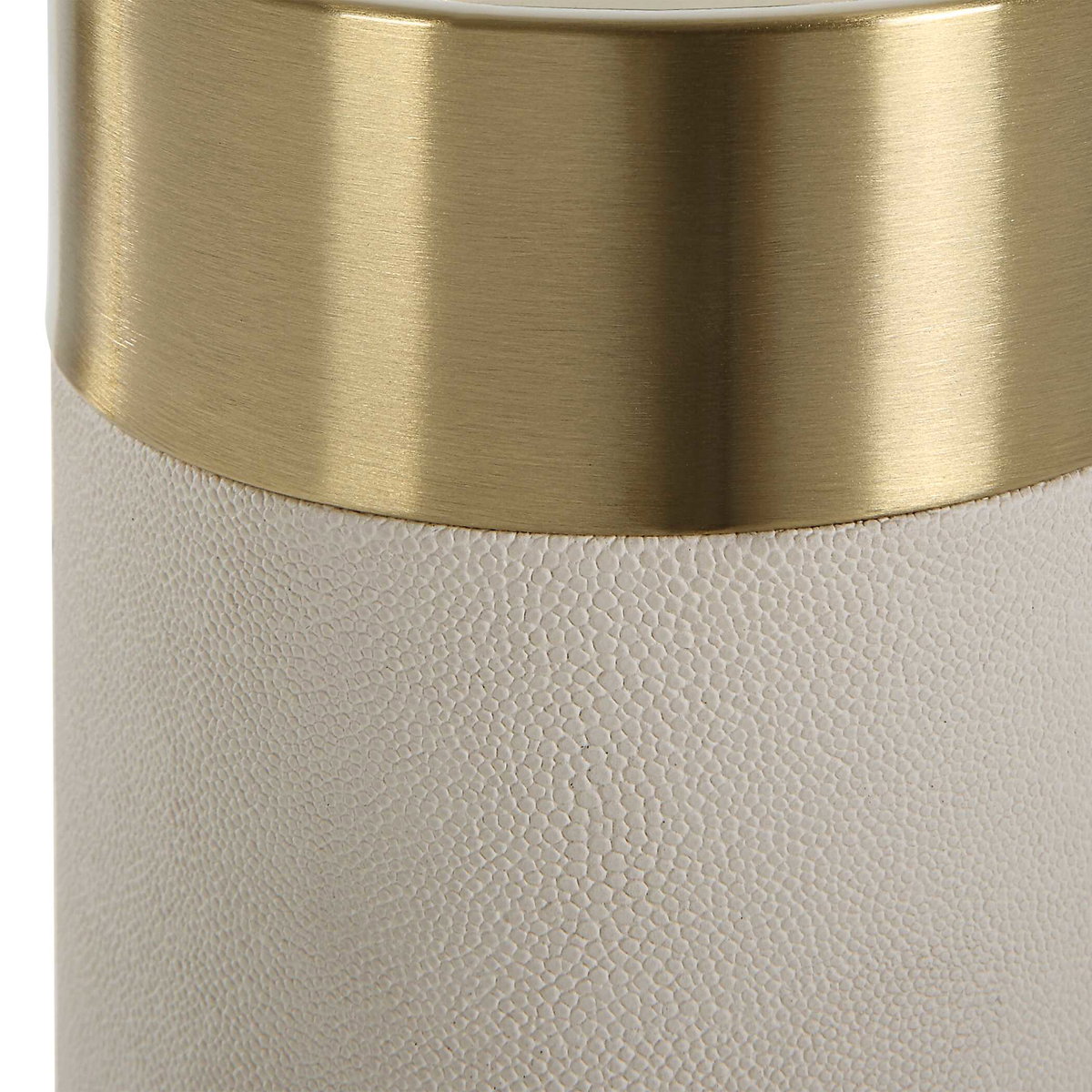 Wessex White Pillar Candleholders Set Of 2, Decorative by Uttermost, 4.62" width x 16" height x 4.62" depth View 4