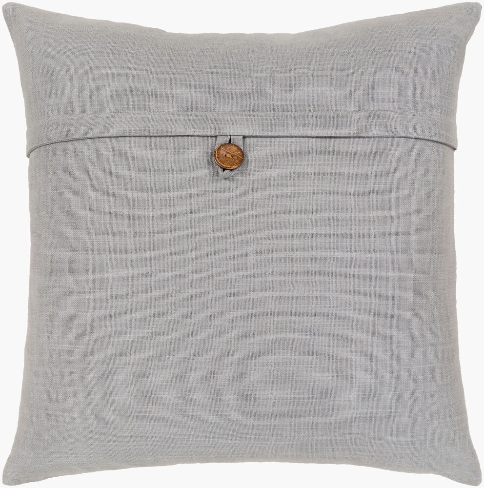 Penelope Accent Pillow Down, Decorative Pillow by Surya, 18" length x 18" width