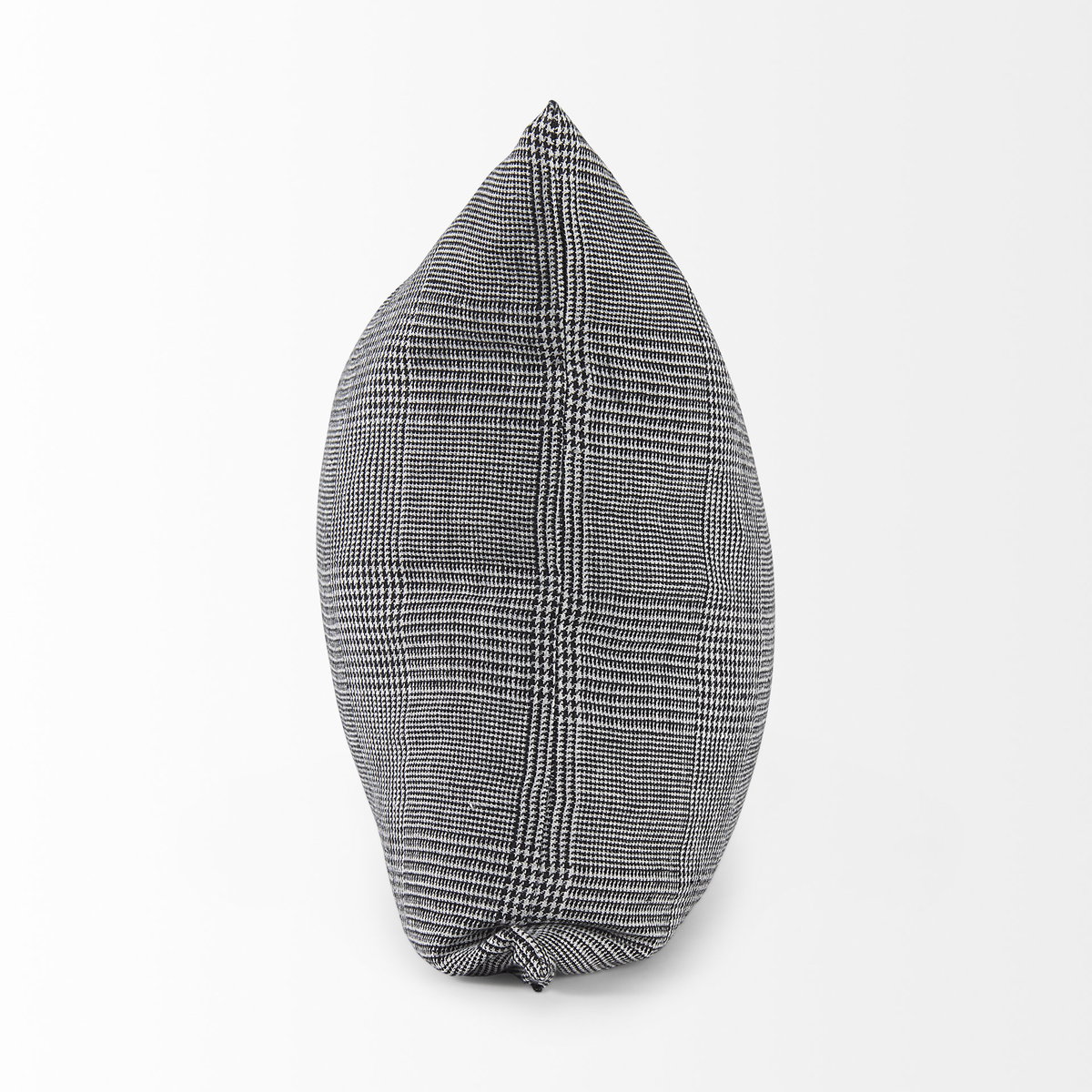 Ramone 20x20 Black and White Fabric Pillow Cover, Decorative Pillow by Mercana, 20" length x 20" width x 0.2" height View 3