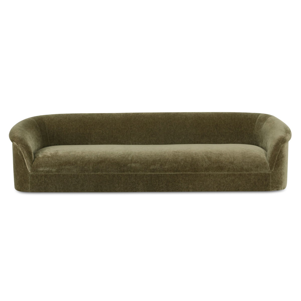 Thora Sofa Dark Green, Sofas & Sectional by Moe's Home, 109" width x 29" height x 36.25" depth View 1