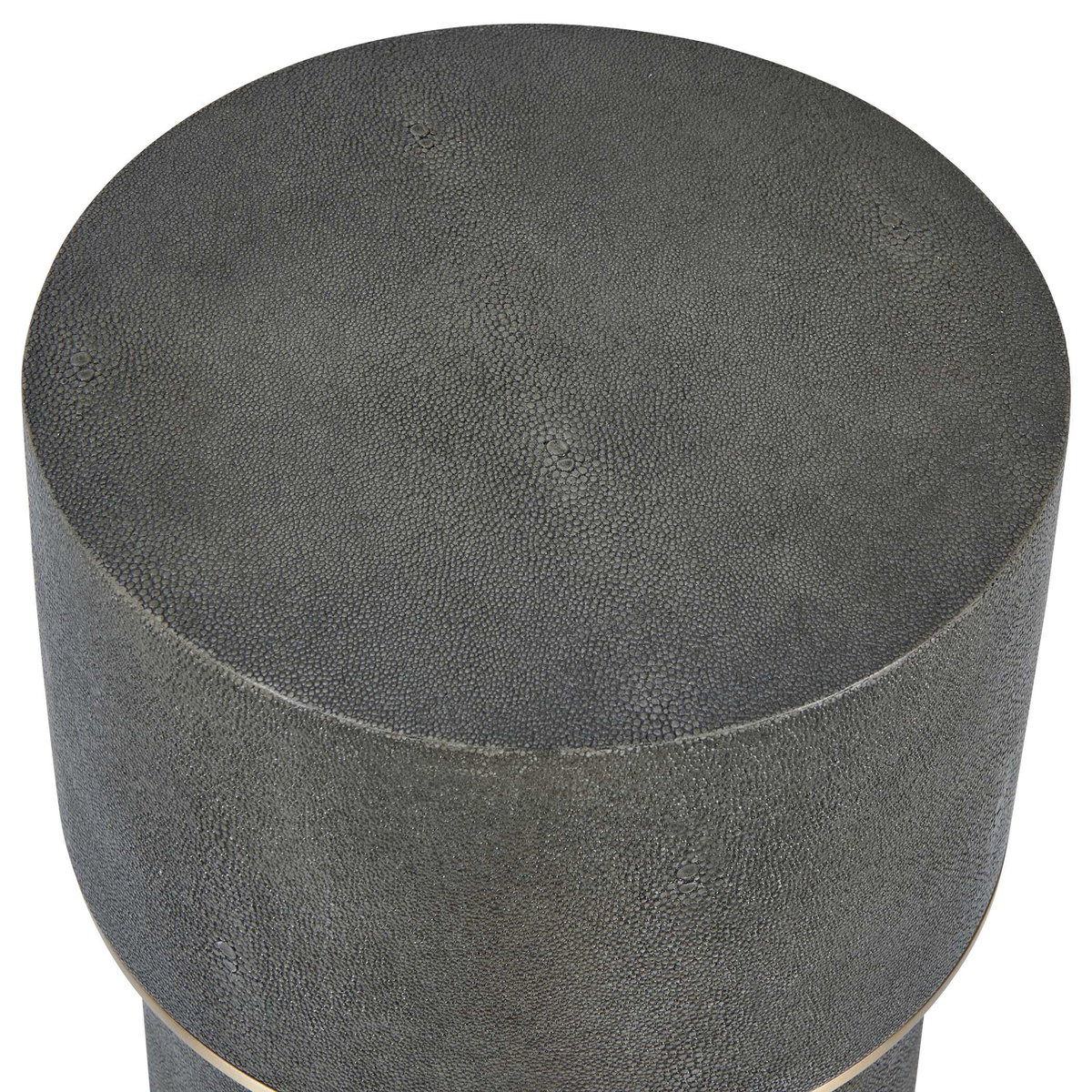 Wessex Charcoal Drink Table, Side & End Table by Uttermost, 8.5" width x 22.5" height x 8.5" depth View 4