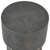 Wessex Charcoal Drink Table, Side & End Table by Uttermost, 8.5" width x 22.5" height x 8.5" depth thumbnail 4