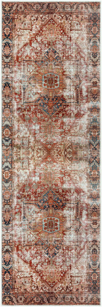 Amelie Machine Woven Rug, by Surya, 7'10.49" length x 2'7.5" width