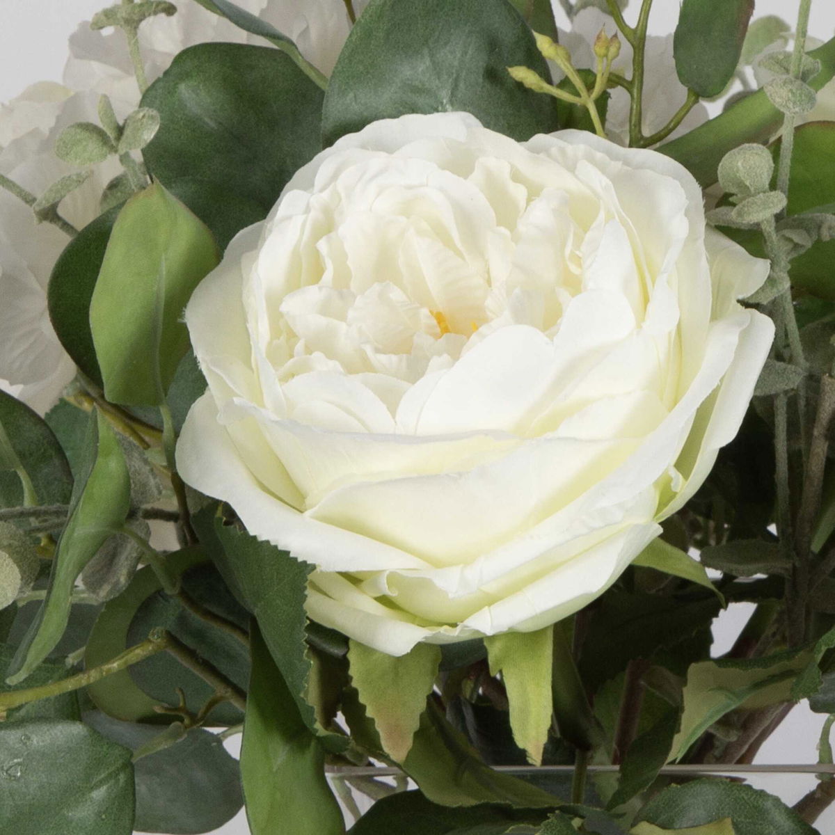 Rosewood Garden Bouquet, Artificial Plants & Flower by Uttermost, 16" width x 13" height x 14" depth View 5