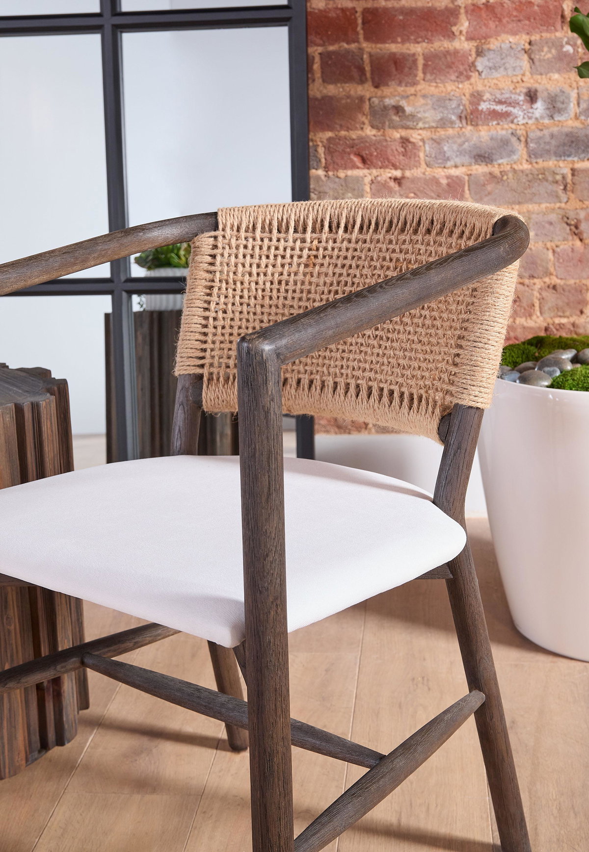 Juxtaposition Accent Chair, by Essentials for Living, 22" width x 30.5" height x 24" depth View 10