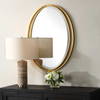 Rhodes Gold Oval Mirror, by Uttermost, 24.25" width x 31.88" height x 1" depth thumbnail 7