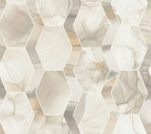 Earthbound Cream & Grey Wallpaper