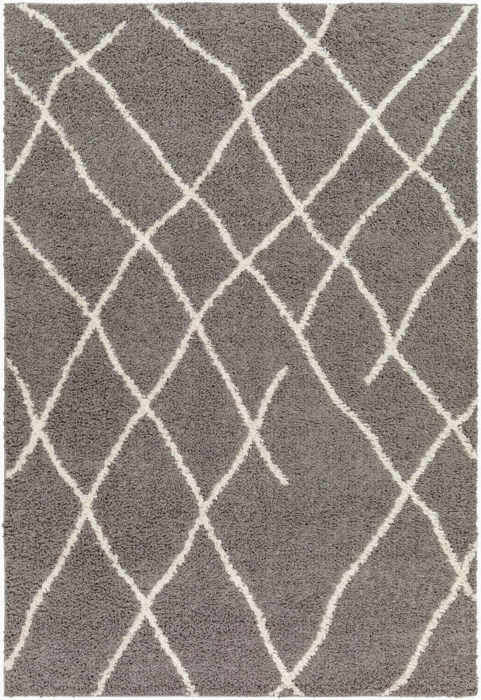 Maryland Shag Machine Woven Rug, by Surya, 1'3.75" length x 1'3.75" width