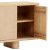 Thalia Sideboard Light Natural 73', Sideboards & Buffet by Dovetail, 73" width x 33.5" height x 18.25" depth thumbnail 6
