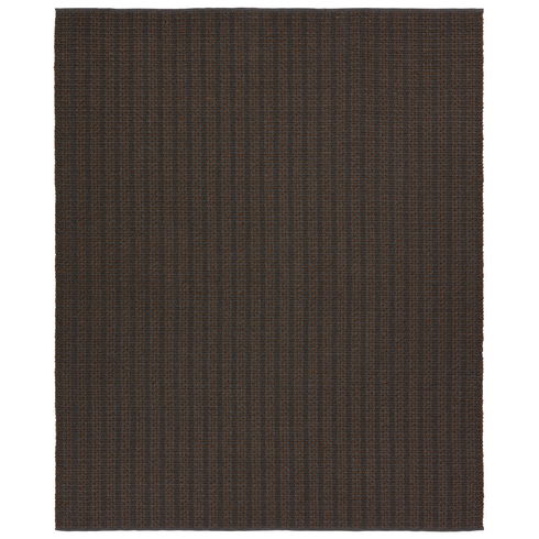 Elmas Handmade Indoor/Outdoor Striped Gray/Brown Area Rug (4