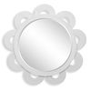 Clematis White Rattan Round Mirror thumbnail 0