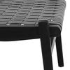 Salazar Bench Black, Benche by Dovetail, 44.75" width x 18" height x 19.5" depth thumbnail 4