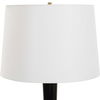 Brielle Polished Black Table Lamp, by Uttermost, 16" width x 35" height x 16" depth thumbnail 6