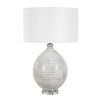 Clary Horizontally Striped Table Lamp, by Uttermost, 17" width x 26.5" height x 17" depth thumbnail 4