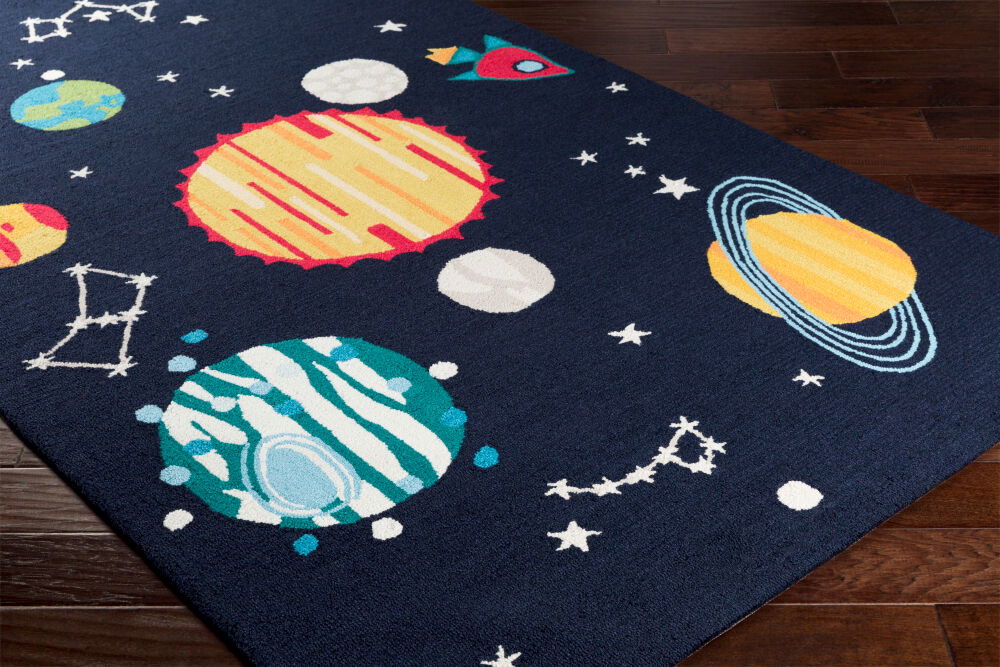 Peek-A-Boo Handmade Rug, by Surya, 3' length x 2' width