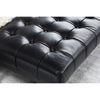 Wyatt Leather Bench Black thumbnail 5