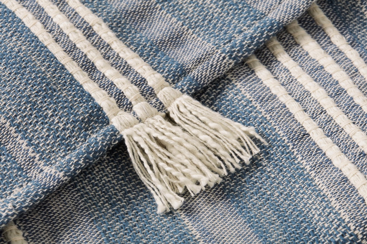Amber Lewis x Loloi Sur Throw, Blankets & Throw, 50" length x 60" width View 2