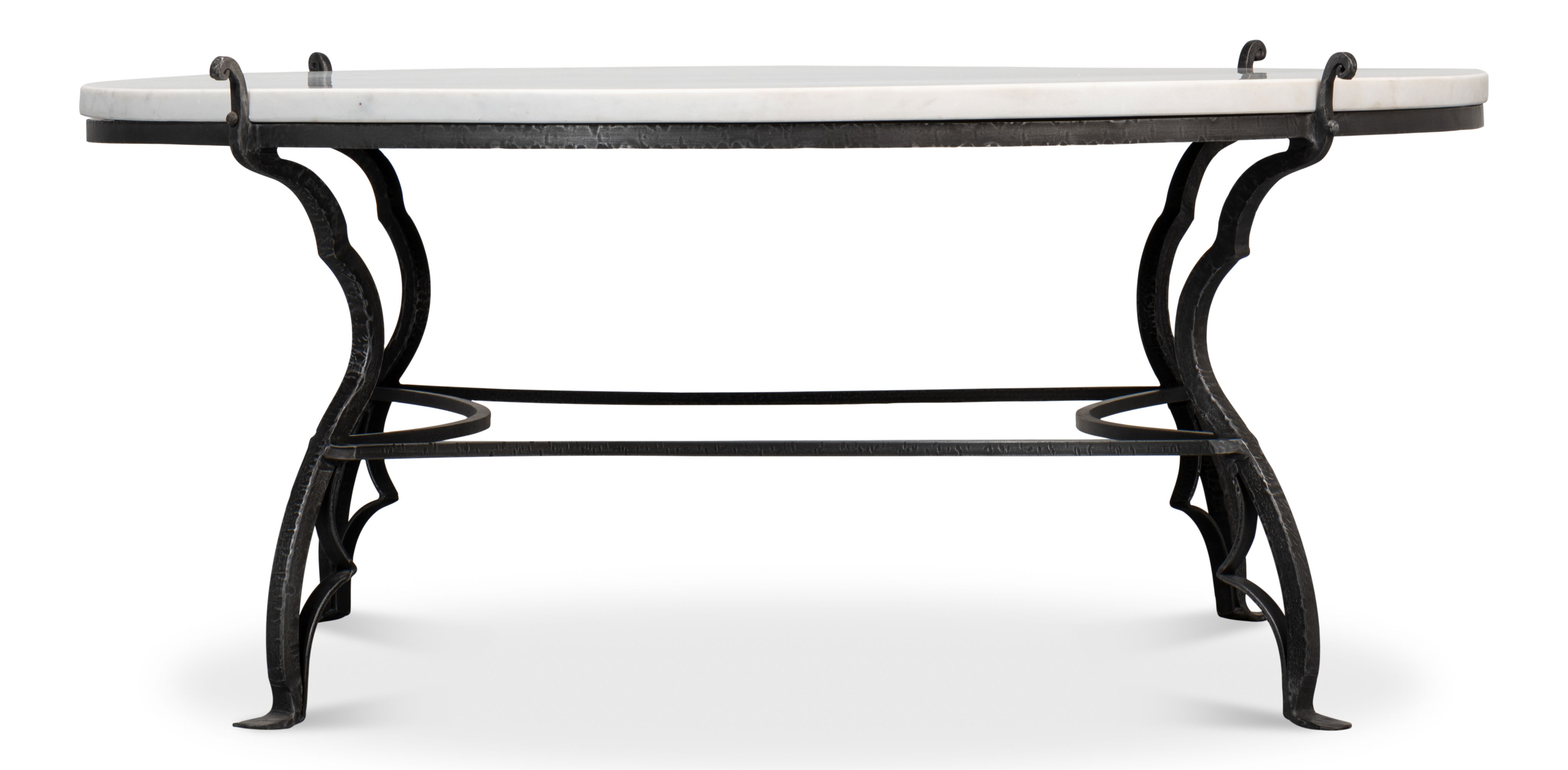 Marylin Coffee Table With Marble Top large image 