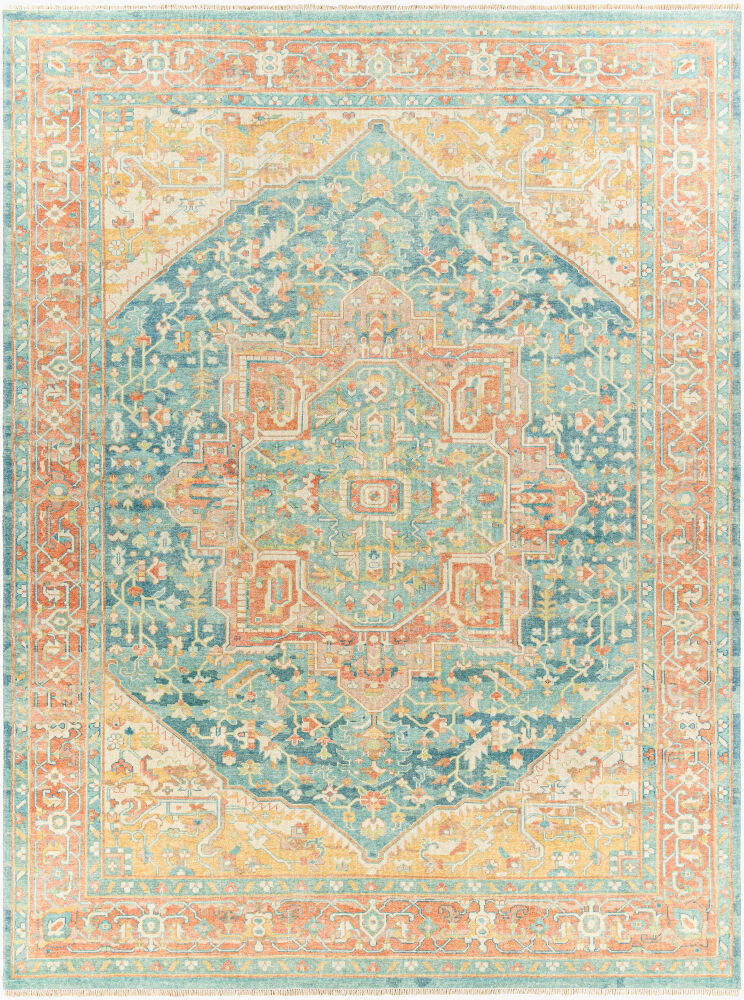 Hamadan Handmade Rug, by Surya, 12' length x 9' width