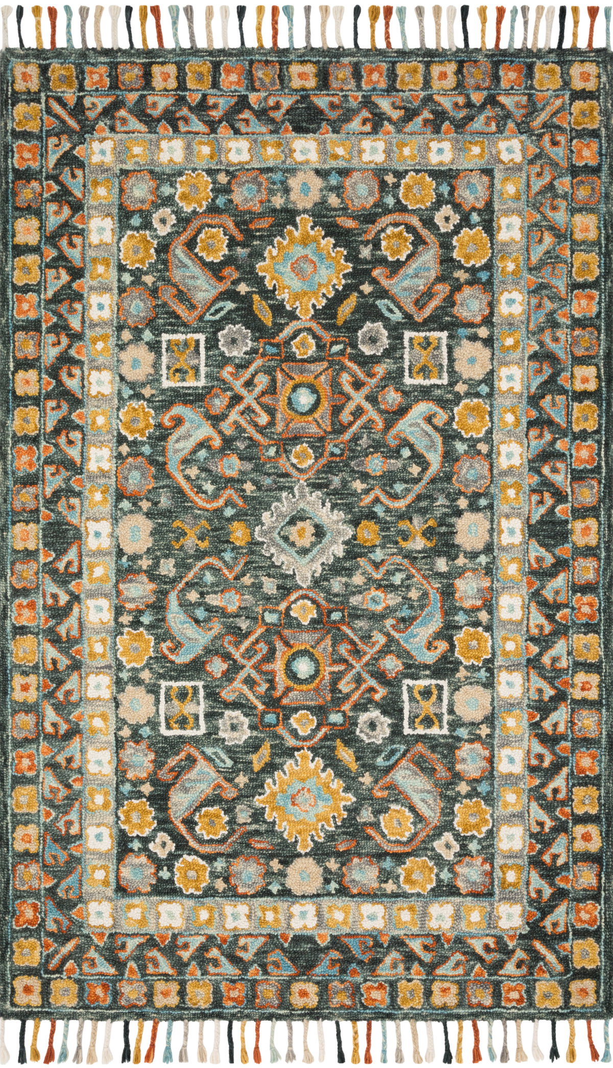Loloi II Elka Rug, 1'6" length x 1'6" width View 1