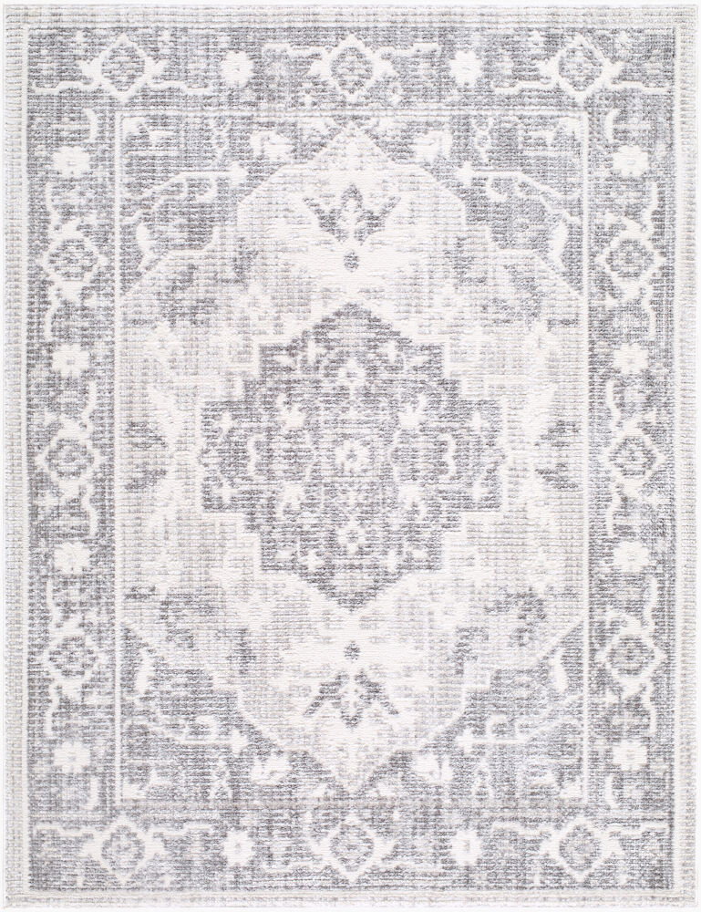 Odeon Machine Woven Rug, by Surya, 7'2.61" length x 2'7.5" width