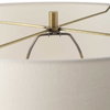 Shino Antique Brass Floor Lamp, by Uttermost, 1'8" width x 5'6" height x 1'8" depth thumbnail 7