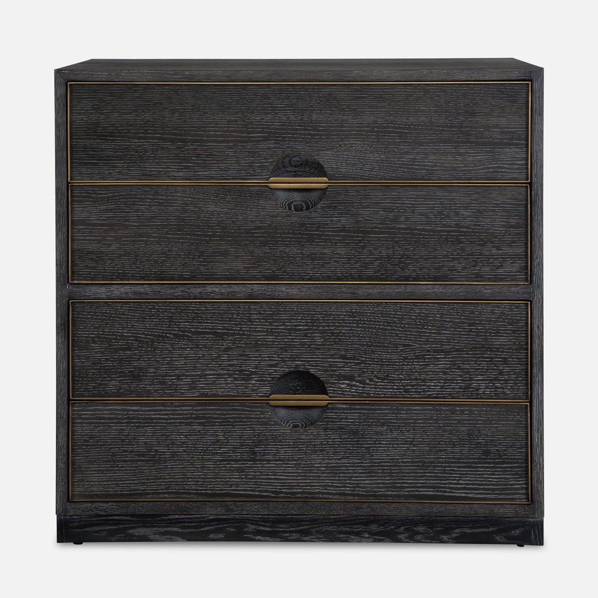 Besos 4 Drawer Walnut Chest, Cabinets & Chest by Uttermost, 32" width x 32" height x 18" depth View 1