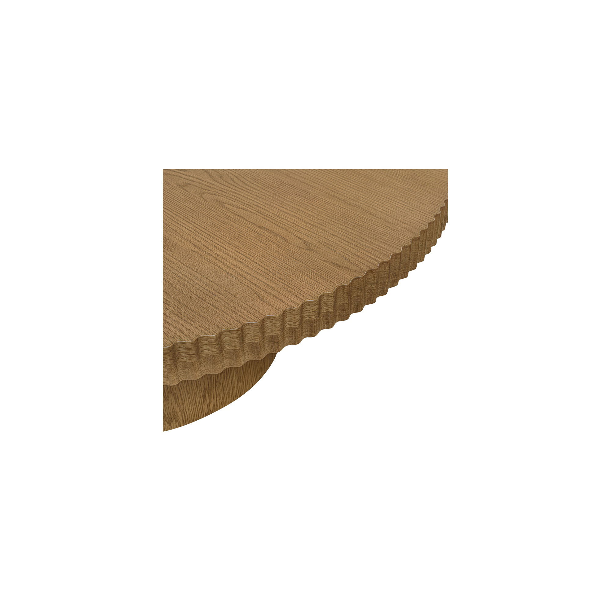 Leigh Coffee Table Brown, by Moe's Home, 45.9" width x 16" height x 45.9" depth View 4