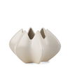 Ulrich Sculptural Cream Glazed Ceramic Vase thumbnail 0