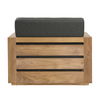 Darlene Outdoor Sofa Chair Charcoal thumbnail 3