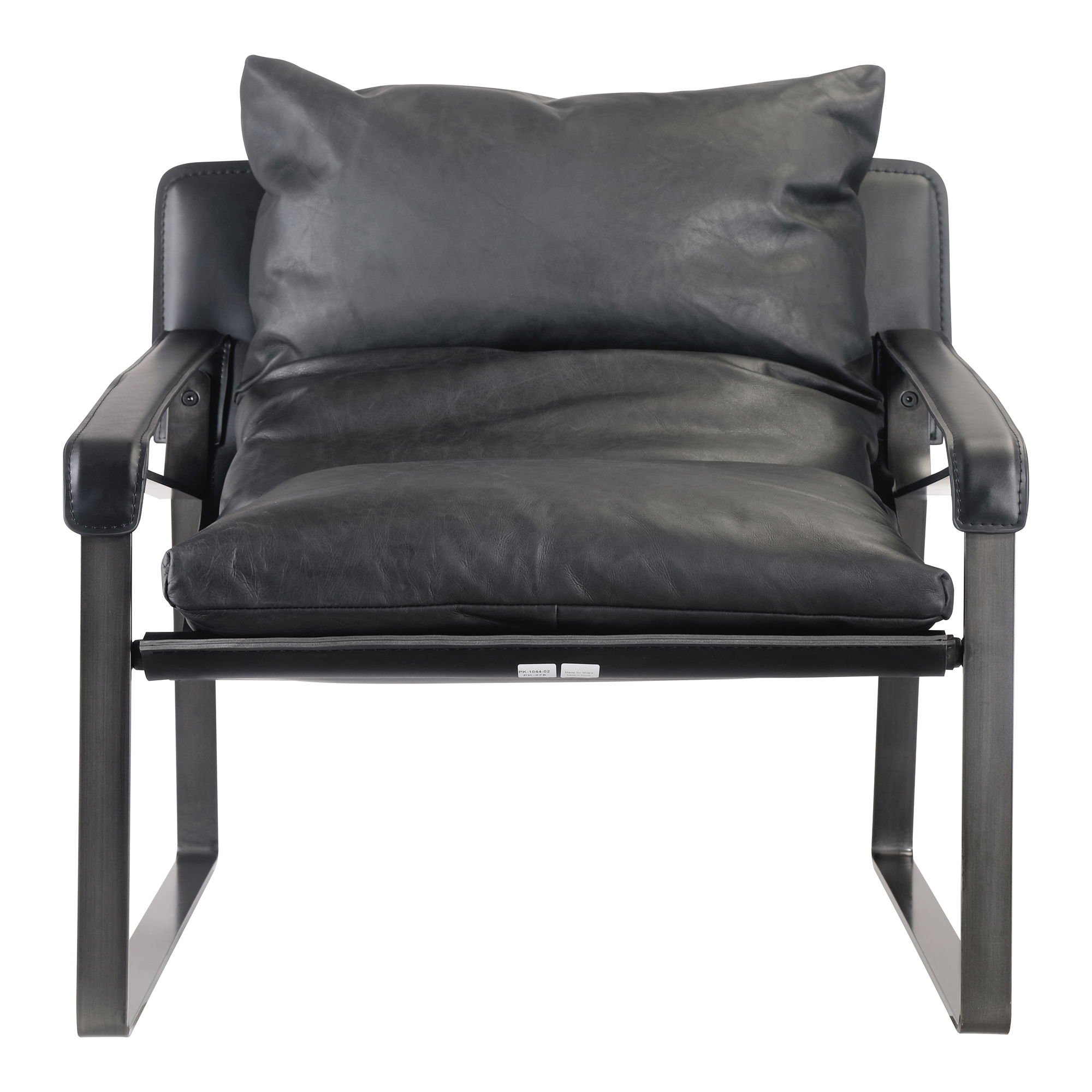 Connor Club Chair Black, Accent Chair by Moe's Home, 30" width x 31" height x 33.5" depth View 1