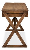 Kitchen Desk  Brown, by Sarreid, 1'10" length x 4'3" width x 2'8" height thumbnail 4