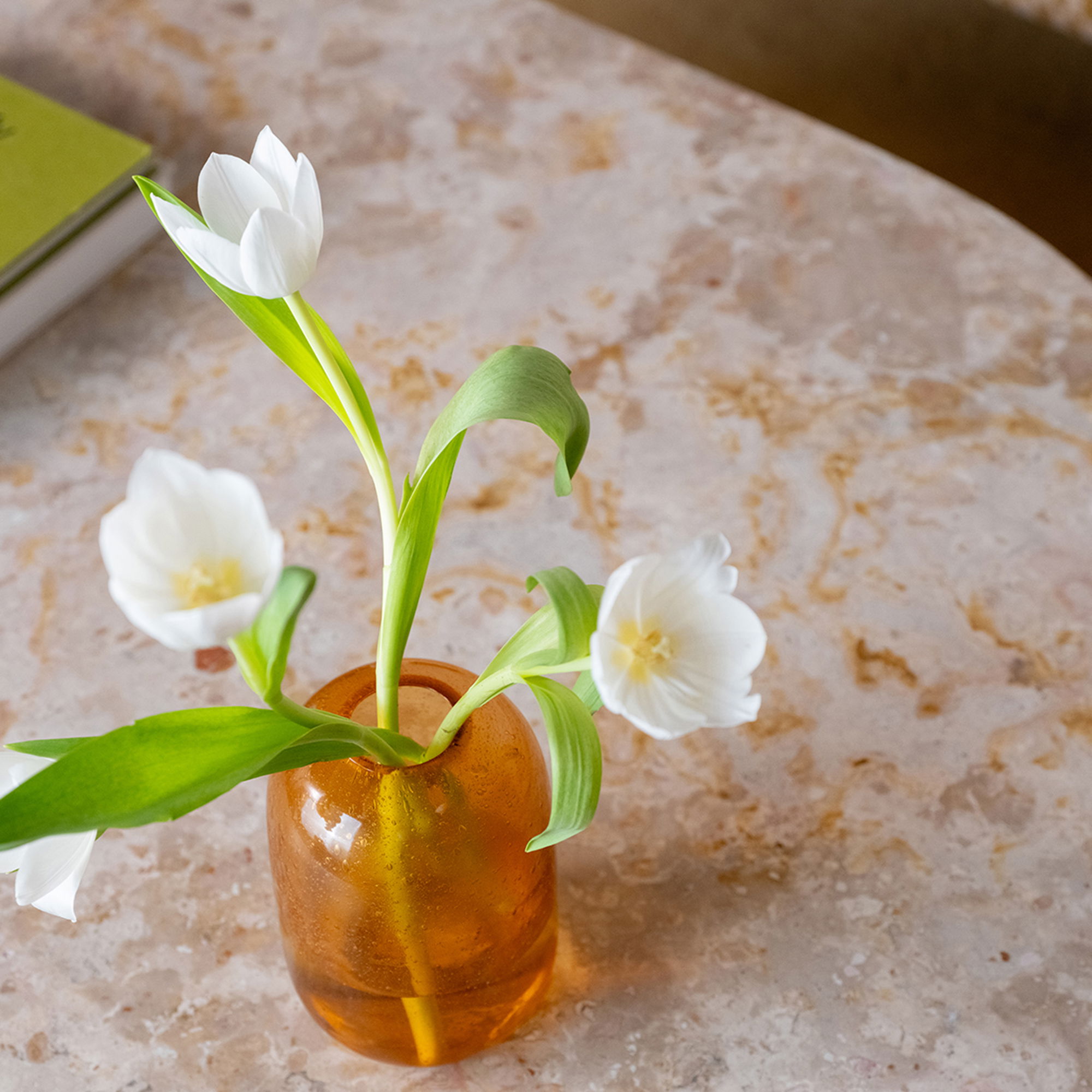 Carly Coffee Table Panther Stone, by Moe's Home, 54" width x 15" height x 36" depth View 7