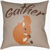 Gratitude Accent Pillow, Decorative Pillow by Surya, 16" length x 16" width thumbnail