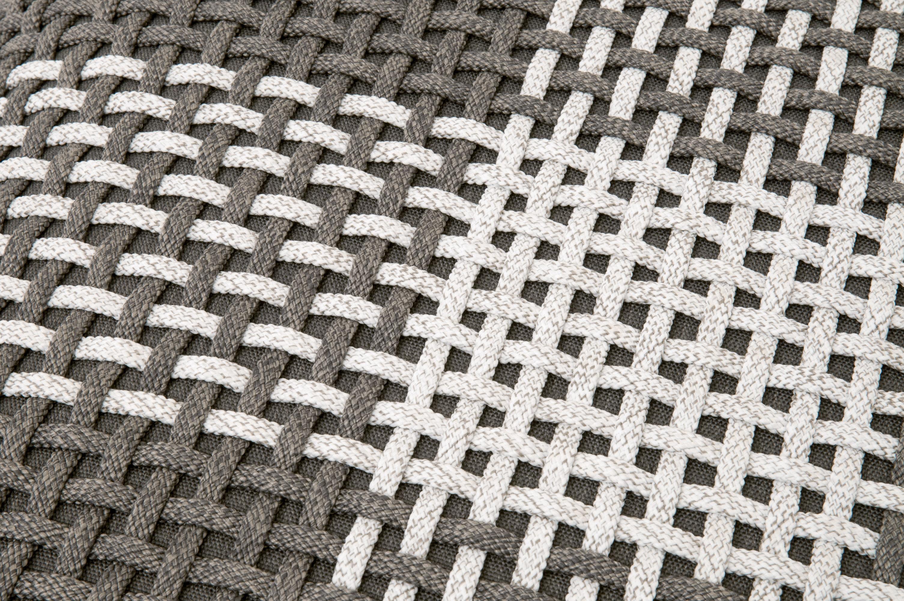 Cross Accent Cube, Ottoman by Essentials for Living, 18" width x 19" height x 18" depth View 5