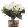 Dobbins Magnolia Bouquet, Decorative by Uttermost, 15.75" width x 15.75" height x 13.5" depth thumbnail 4