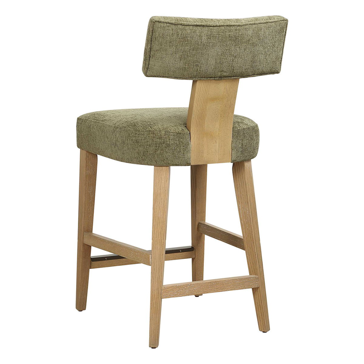 Elysian Moss Counter Stool, Furniture by Uttermost, 18.5" width x 37.5" height x 22" depth View 8